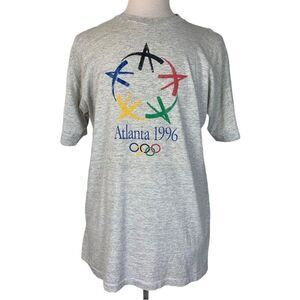 Vintage 1996 Olympics Atlanta XL Grey